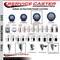 Service Caster 4'' Blue Poly Swivel 1-3/4'' Expanding Stem Caster Total Lock Brake SCC-EXTTL20S414-PPUB-BLUE-134 - alternate 4
